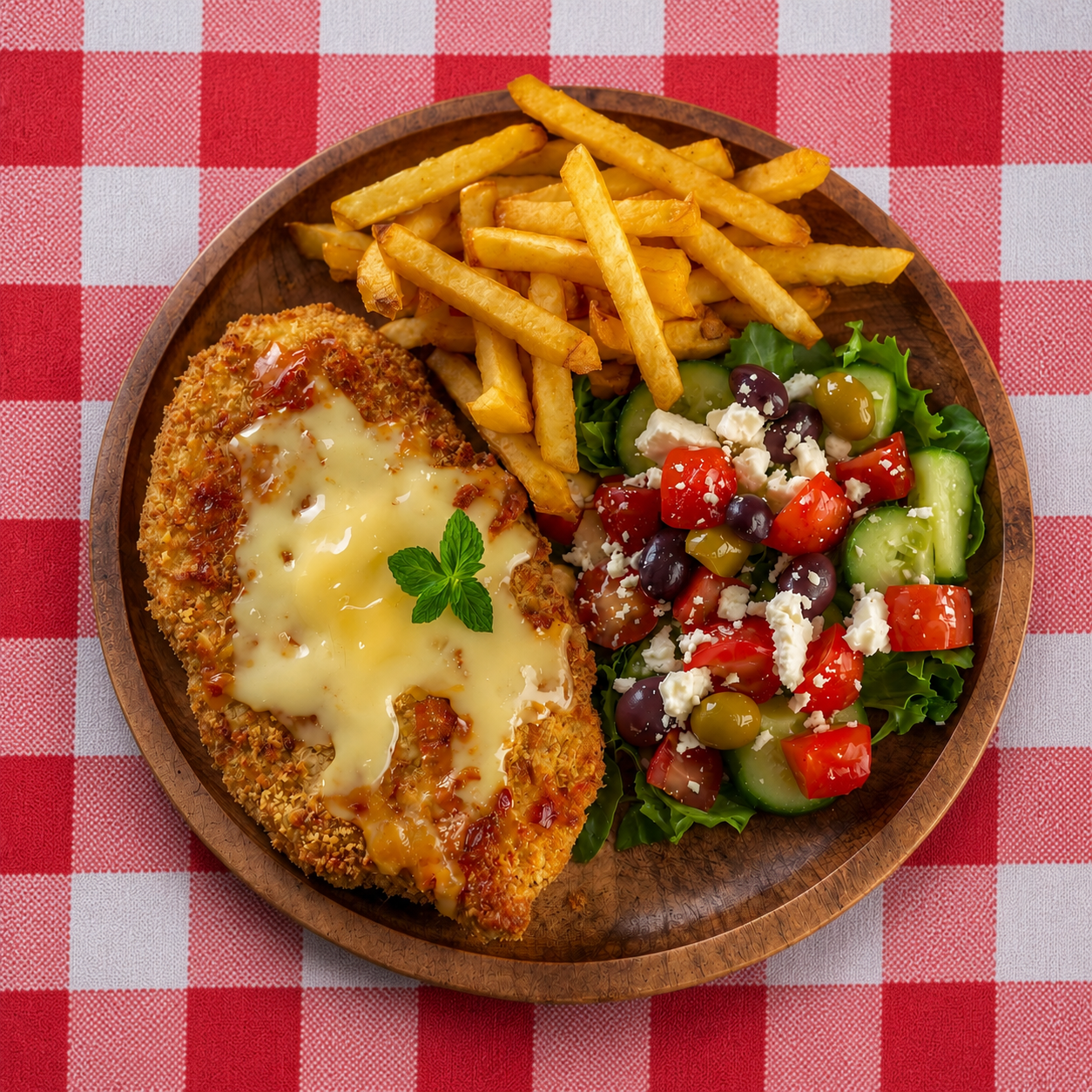 Featured Lina's dish: Lina's Chicken Schnitzel