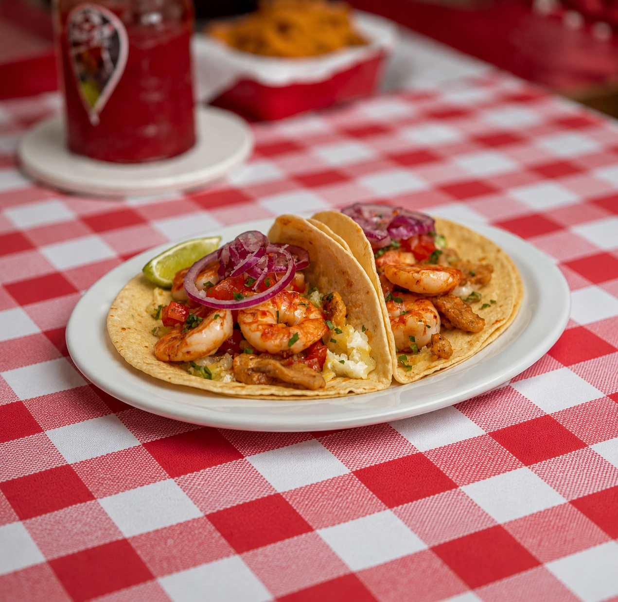 Featured Lina's dish: Lina's Tacos